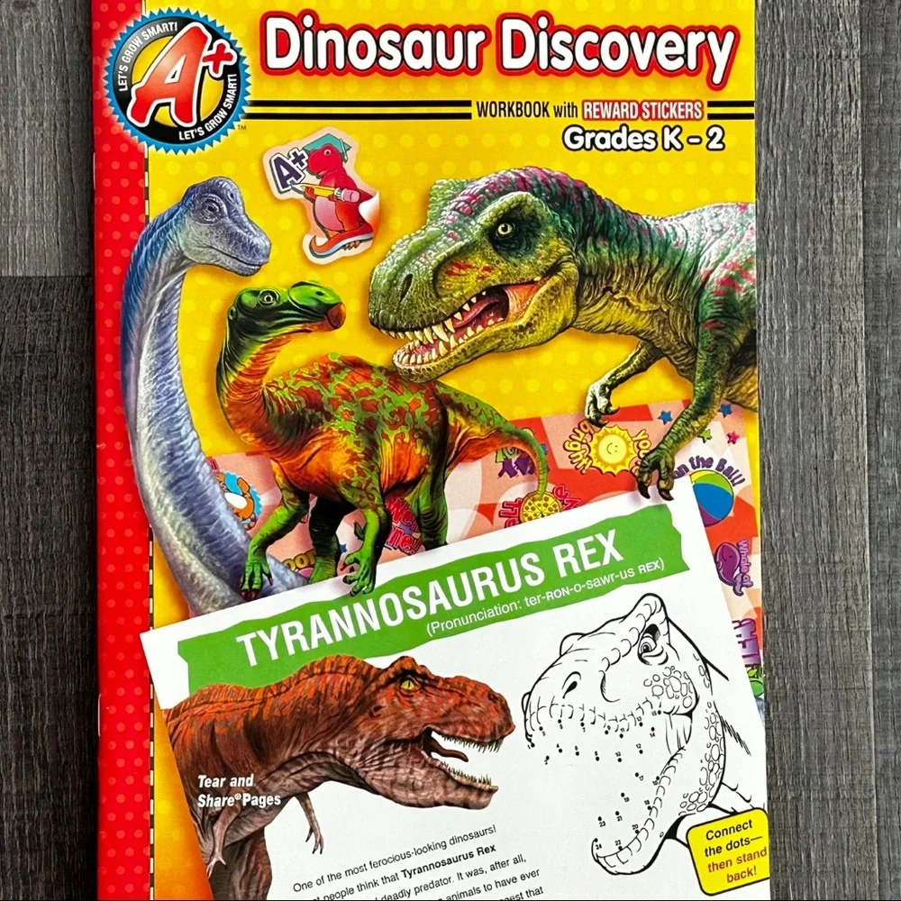 💞 New Dinosaur Discovery Educational Workbook
